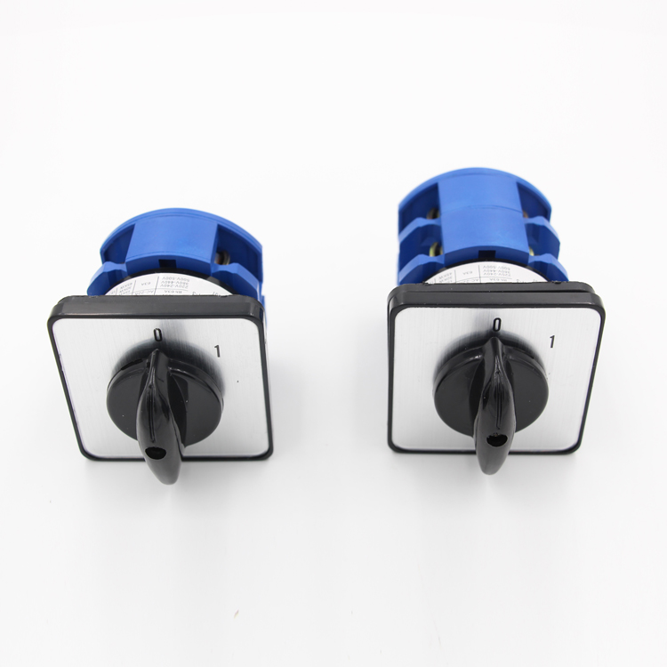 For Salzer LW26 Series 63A 2-Pole 2-Position Rotary Cam Switch Series 63A Rotary Changeover Switch Product Type Rotary Switches