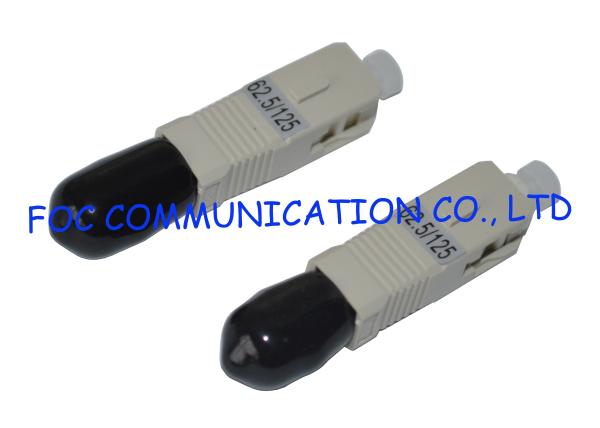 SC Male to ST Female Fiber Optic Adapter Hybrid Ceramic Sleeve High Performance