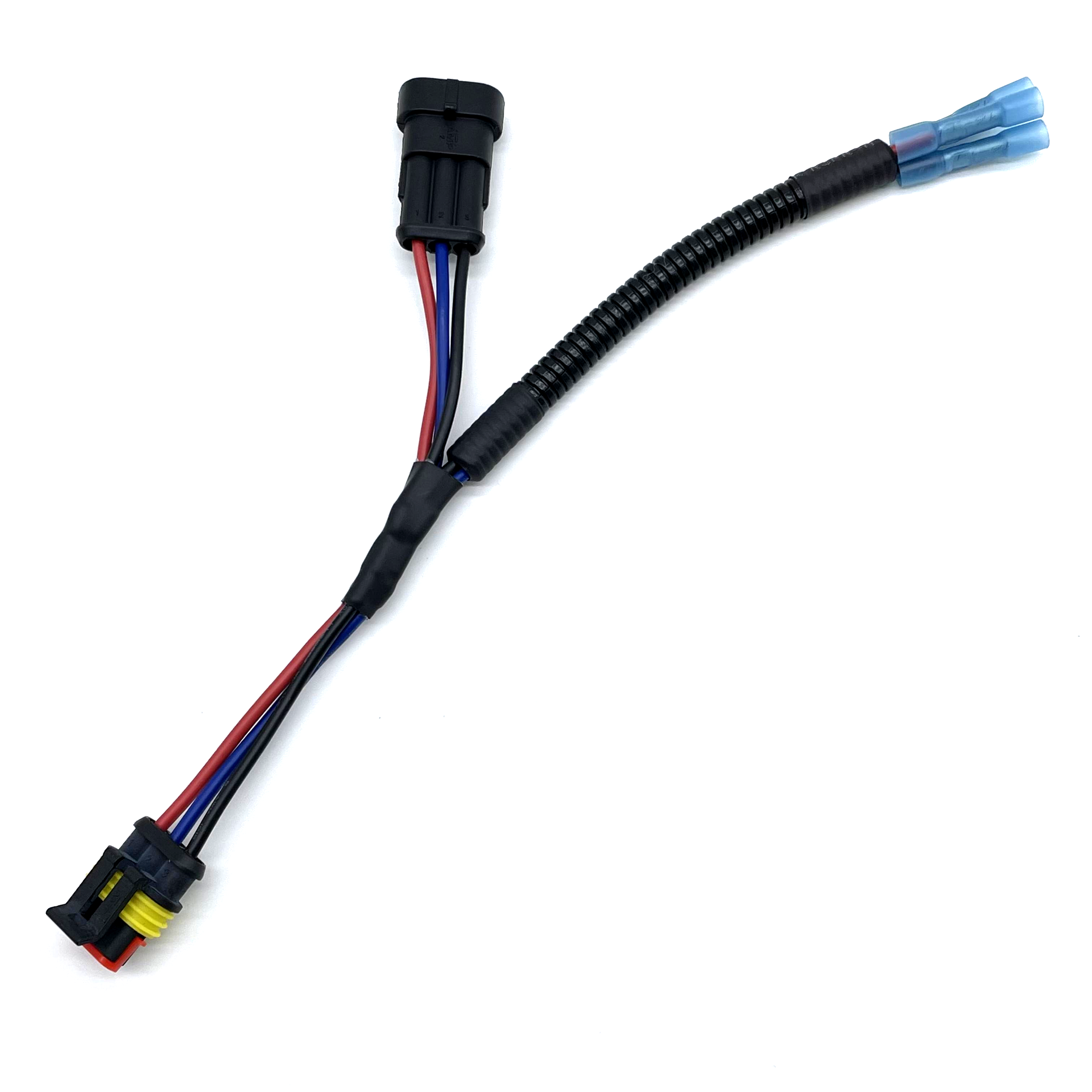 Custom Length PVC Insulated Automotive Wiring Harness with Multi-Connectors for Vehicle Wiring Assembly