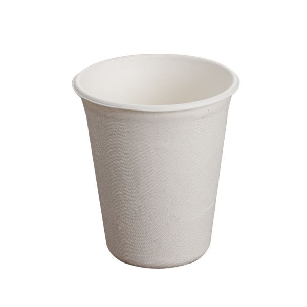 Customizable 8oz/10oz Bagasse Cup Food Grade Disposable Container with Customization