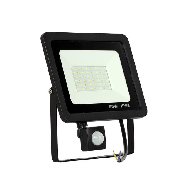Aluminum Ultra Thin LED Flood Light , Cool White 50w LED Floodlight Waterproof
