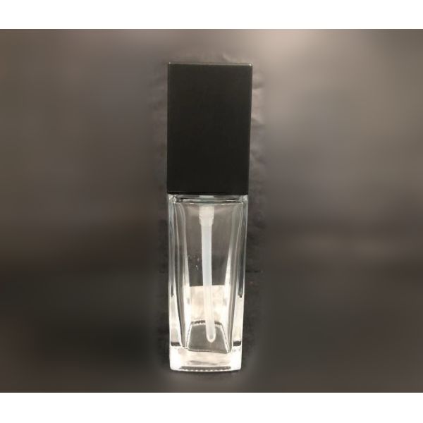 Изготовленная на заказ стеклянная бутылка Скинкаре упаковывая, бутылка лосьона 40мл насоса, учреждение разливает пластиковую крышку по бутылкам