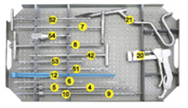 Femur Reconstruction Orthopedic Surgical Tools , Medical Surgical Instrument
