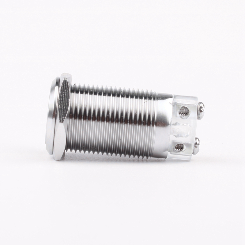 16mm Stainless Steel LED Waterproof Metal Buzzer 12V/24V/5V Screw Terminal Terminal Electronic Structure IP65 24V Max Voltage