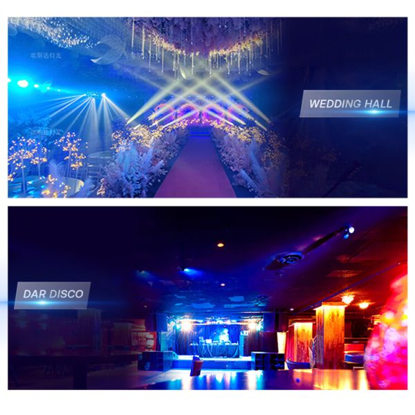 250W 3in1 LED Movers Light Gobo Focus Spot Moving Head Light