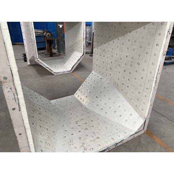 Вкладыши парашюта транспортера керамических плиток 300x300 глинозема ссадины устойчивые высокие