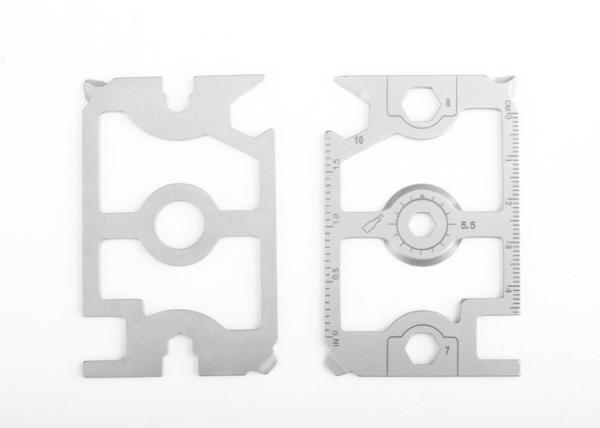 Estampagem de punção de precisão 70MM Pulverização de areia Ferramenta EDC multifuncional Card Knife Resistência Aço Abre garrafas