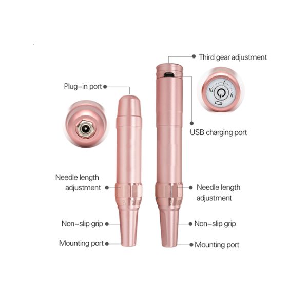 5R Permanent Makeup Machine Rechargeable Battery Tattoo Gun