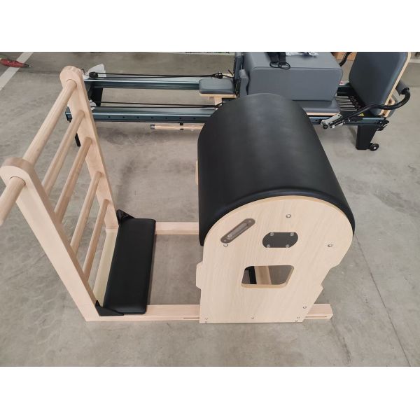 Maple Pilates Ladder Barrel U+PL003BSF with Foot Pedal Adjustment Mechanism