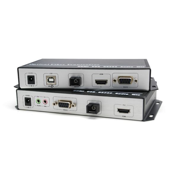 HDMI KVM Fiber Extender （transparant USB transmission）