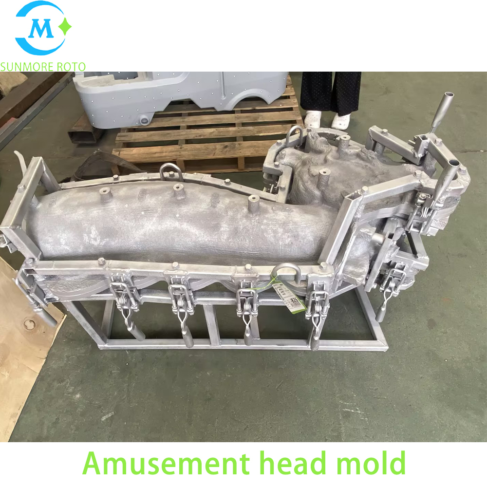 Rotomolded Dragon Head Mold, Custom Amusement Park Equipment Mould for