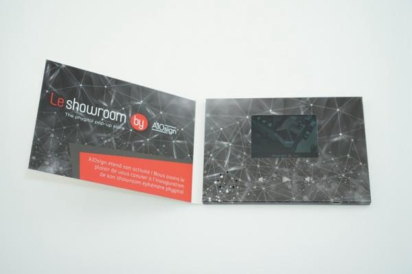 OEM / ODM Advertising 2.4 Inch Digital Video Brochure With TFT LCD Screen