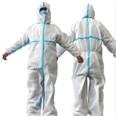 Non Sterile Medical Protective Cloth , Disposable Protective Suit For Hospital
