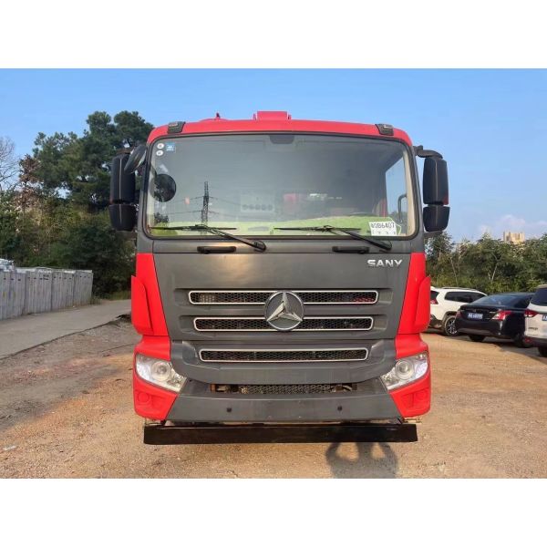 SYM5290THBES 430C-10 Sany Homemade Chassis 43m 2021 Second-hand Concrete Pump Truck For Heavy Duty Construction