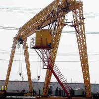 Tipo de controle remoto pórtico de viagem Crane Double Girder do fardo do trilho elétrico