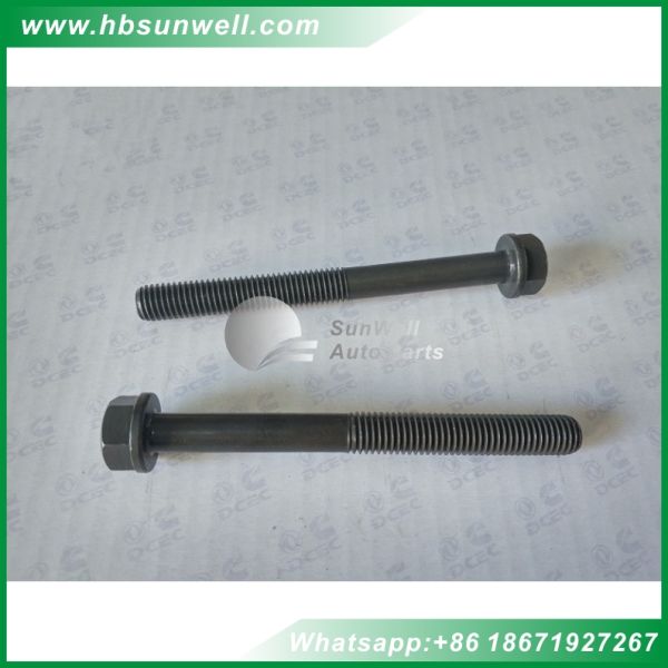 Cummins 6CT engine parts Cylinder head Hexagon Flange Head Cap Screw 3920780 3901220 3903939 Cylinder head long bolt