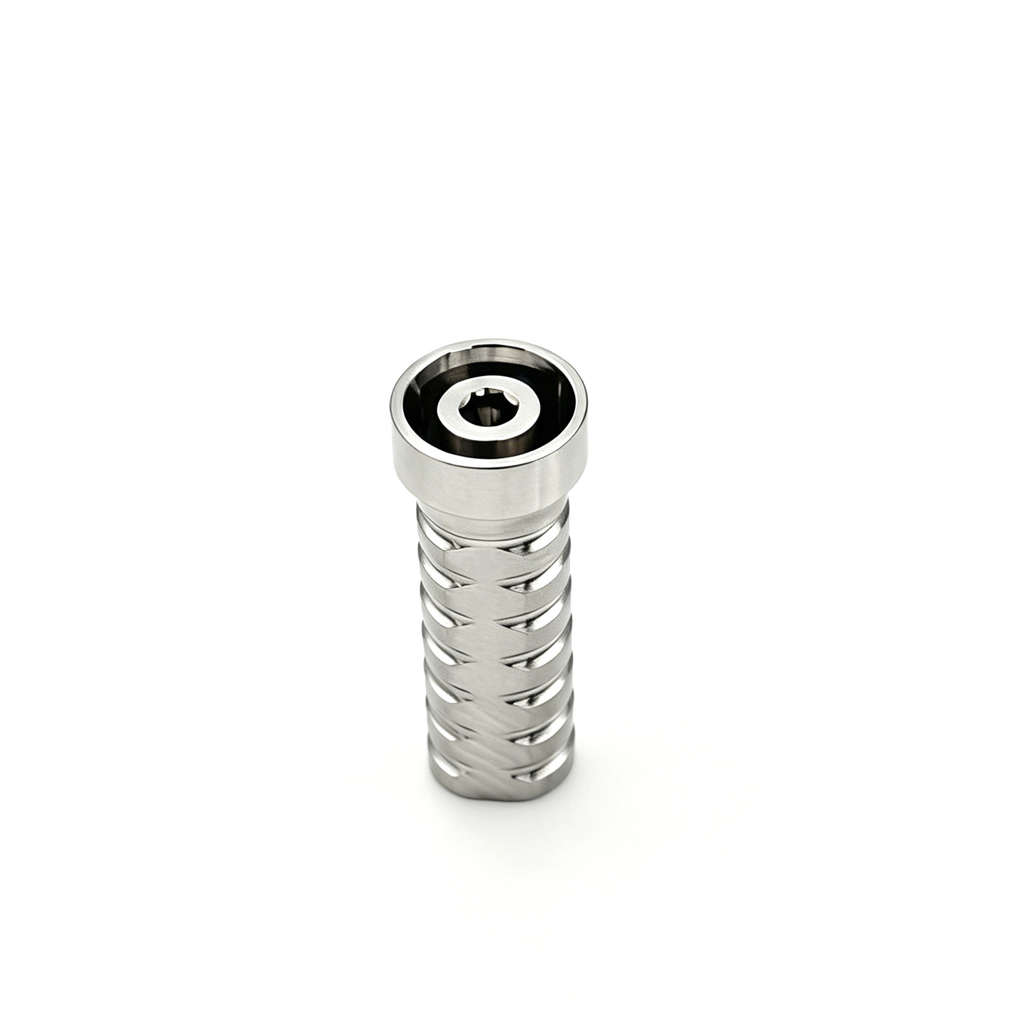 Customized TC4 Titanium Alloy Composite Temporary Abutment With Fixation Screw