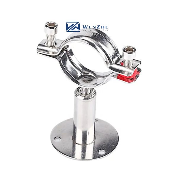 Customized OEM Adjustable Pipe Clamp Stainless Steel Pipe For Welding Connection