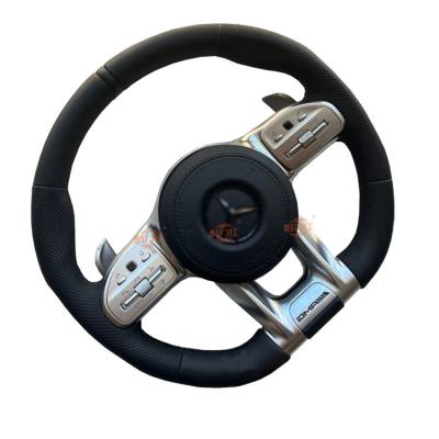 2nd hand Carbon Fiber Auto Steering Wheel Assembly For M-E-Rcedes B-Enz W222 AMG