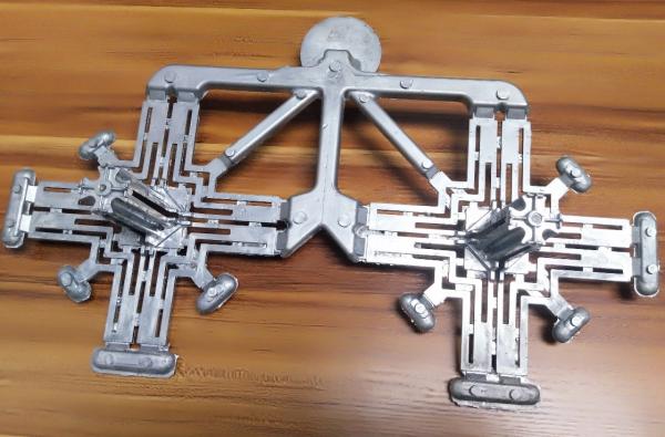 High quality three plate communication product alloy aluminum die casting mold