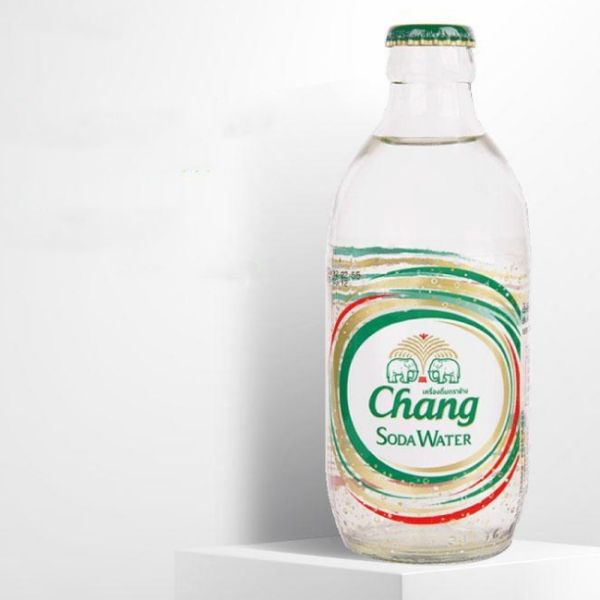Бутылка 325ml воды соды слона Таиланда Chang упаковывая стеклянная