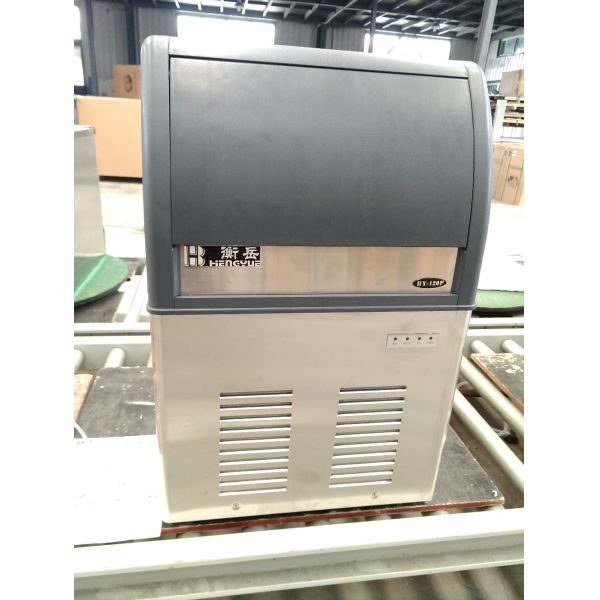 Commercial Under Counter Ice Cube Maker 90kg 220V Stainless Steel