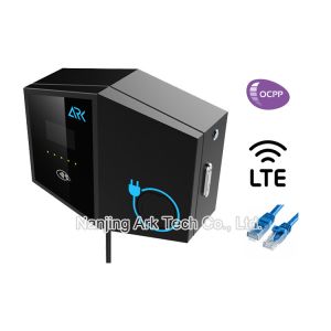 LCD показывает заряжатель стены типа 2 32 Amp для электрического автомобиля