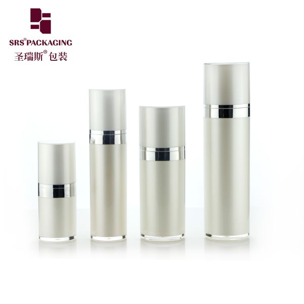 L021 Painted Custom Color Acrylic Bottle for toner Wholesale Luxury