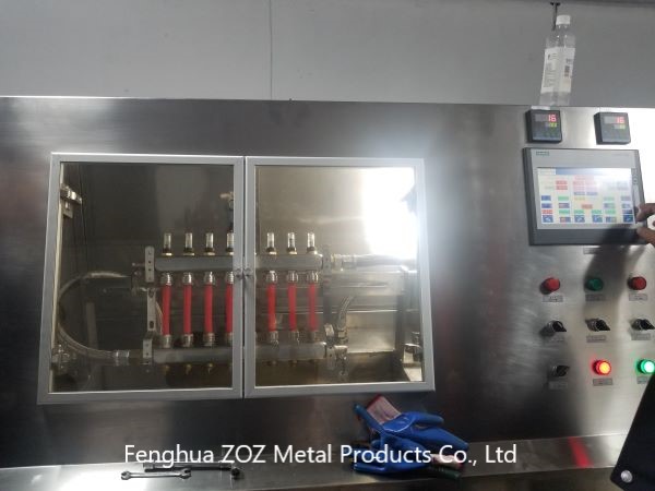 5 Port Stainless steel water underfloor heating manifold , 304 stainless steel intelligent water manifolds