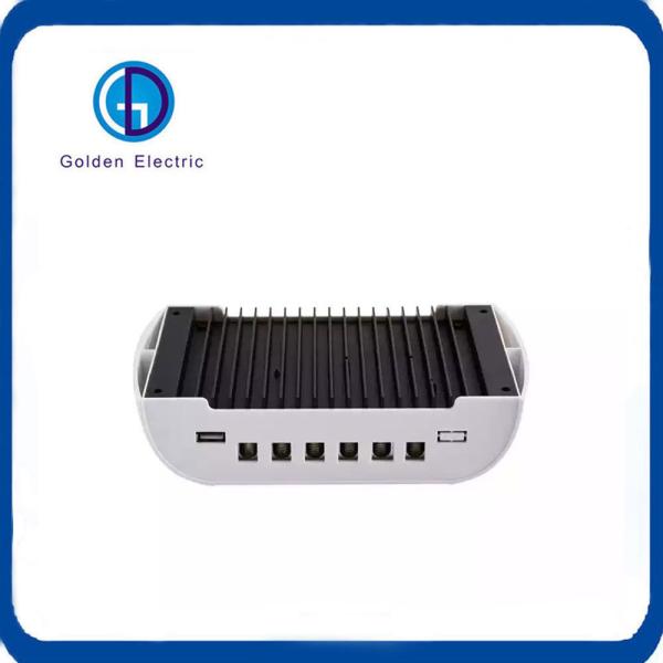 Modo de carregamento PWM 10A 20A 40A 50A 60A Controlador de carga de painel solar com 2 portas USB