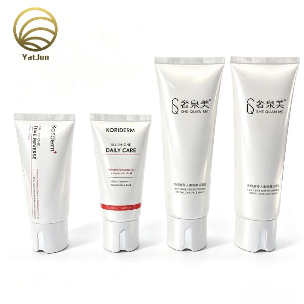 50ml 100ml Plastic empty squeeze tube for facial wash packaging
