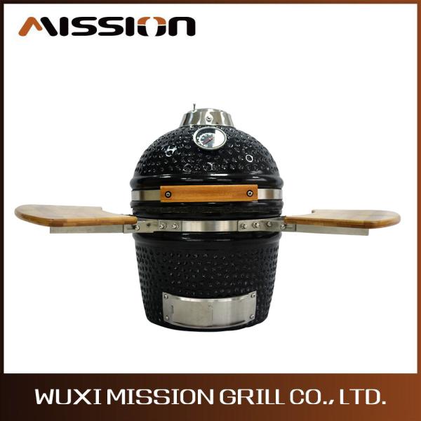 13 Inch Adjustable Height  Mini Kamado Barbecue Grill Smoker