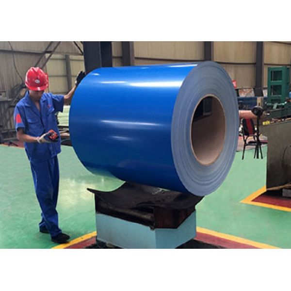 Anti Scratch PVDF Color Coated Aluminum Coil 5005 1070 With Size Customized