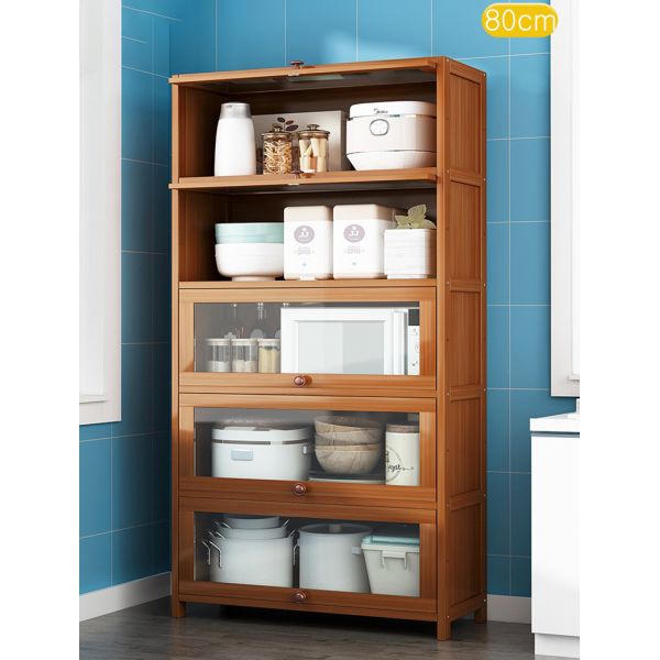 Mail Packing Minimalist Kitchen Sideboard Cabinets Household Cupboard Multi-layer Storage Cabinet Villa Floor-to-ceiling Locker with Door