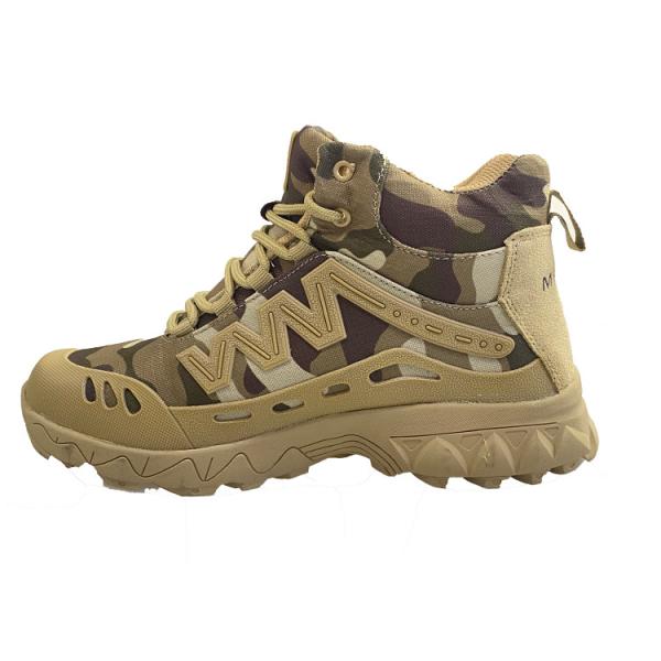 OEM Factory Anti Slip Rubber Sole Shoes For Men Comfortable And Stylish Design Army Combat Boots