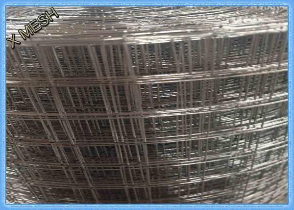 12.7×12.7mm Welded Metal Mesh Panels Carbon Steel Iron Wires Electric Galvanizing
