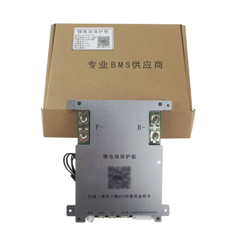 B2A8S20P Lithium‑ion Battery BMS Board 4S 8S 200A JK‑Smart BMS 100 Amp 12V 24V 48V JBD Smart JK BMS LiFePO4