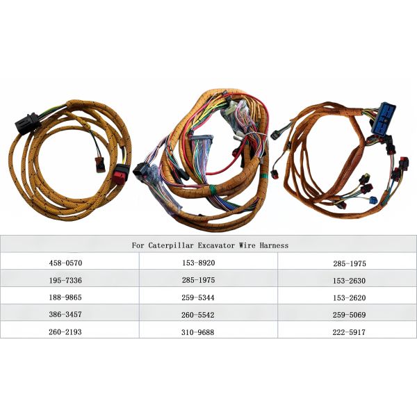 Диагностический кабельный двигатель экскаватора C6.4 Комплексное испытание проводки для  E320C