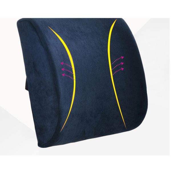 Directly Sale Lumbar Support Cushion for Back Pain Relief Customized Accepted logo label