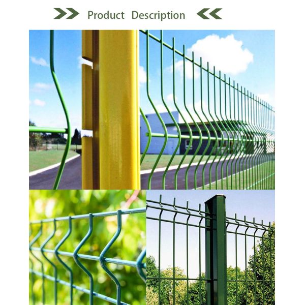 Ячеистая сеть шоссе 3D TLSW ограждает горячую окунутую гальванизированную Curvy сваренную загородку