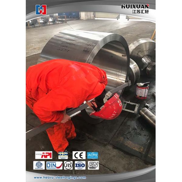 420J2 EF-LF-VD Forged Cylinder , Forged Roller Shell Rough Machined