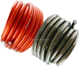 Experience Enhanced Sound with 2 GA AWG Flexible Translucent Speaker Wire Power