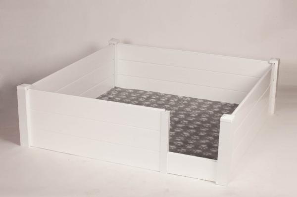 4*4*2.1in Raised Garden Bed Planter Box Pvc For Vegetables Flowers Patio Balcony Use