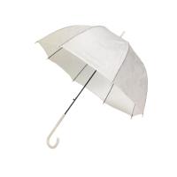 J forment le parapluie transparent de POE de poignée en plastique