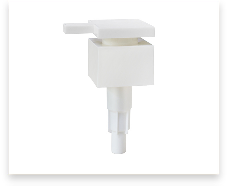 Square Head  24/410 33/410 Pump Head PP Plastic Press Conditioner Shampoo Soap Shower Gel Lotion Pump  Dispenser