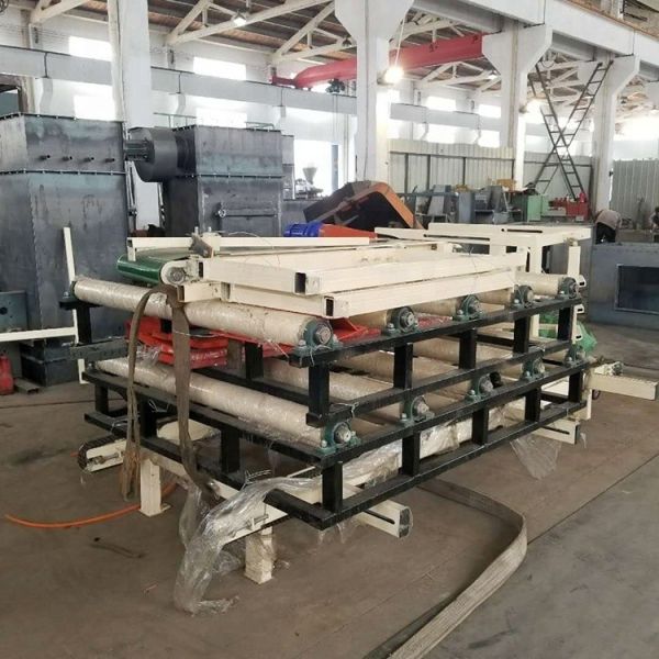 Bag Stacking Conveyor Palletizer for Animal Feed Bags Stacking Speed 600-800 Bags/Hour