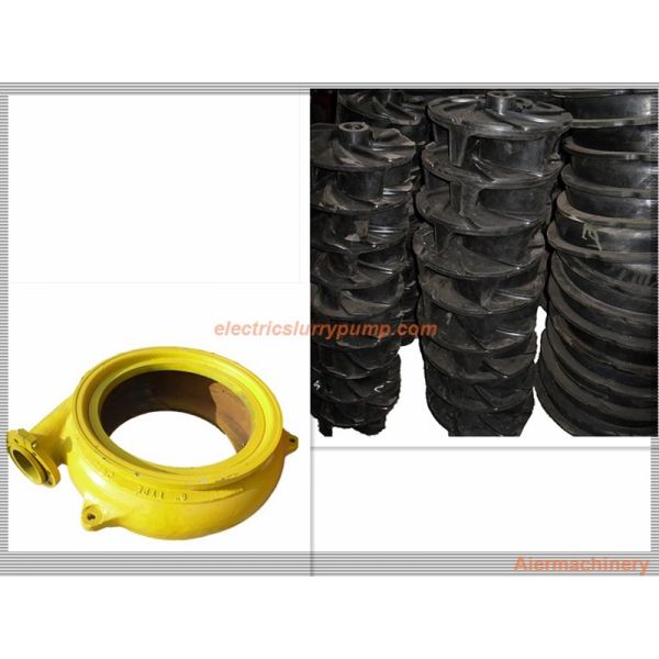 Rubber Lined Centrifugal Slurry Pump parts of Impeller, liner, seals