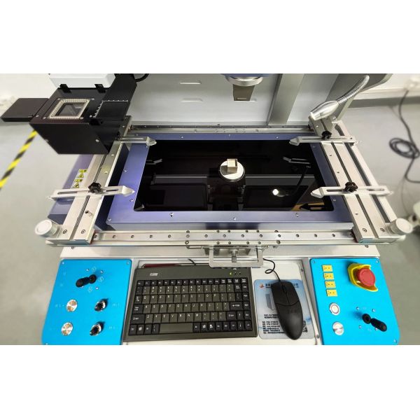 Fully Automatic BGA Rework Station with 12000W Power, ±0.01mm SMT Precision, and 580KG Weight for Accurate BGA Repair