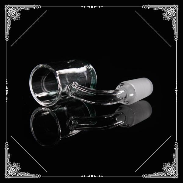 Real USA Opaque Nails domeless Flat Top Quartz Banger Green 4mm bottom