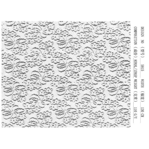 Вышитый Applique уравновешивания шнурка венчания Bridal с связывая хлопко-бумажная ткань